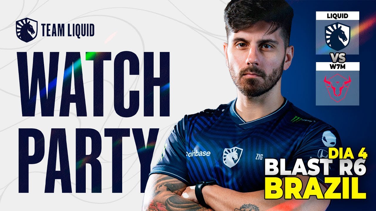 O MAIA É MUITO BOM!!! BLAST R6 BRAZIL - DIA 4 - LIQUID vs W7M | RAINBOW SIX SIEGE