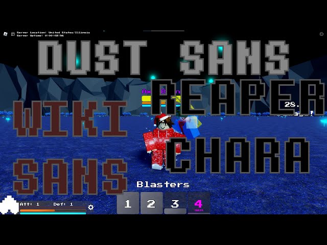 DUST SANS, WIKI SANS, REAPER CHARA, AND MORE WERE ADDED