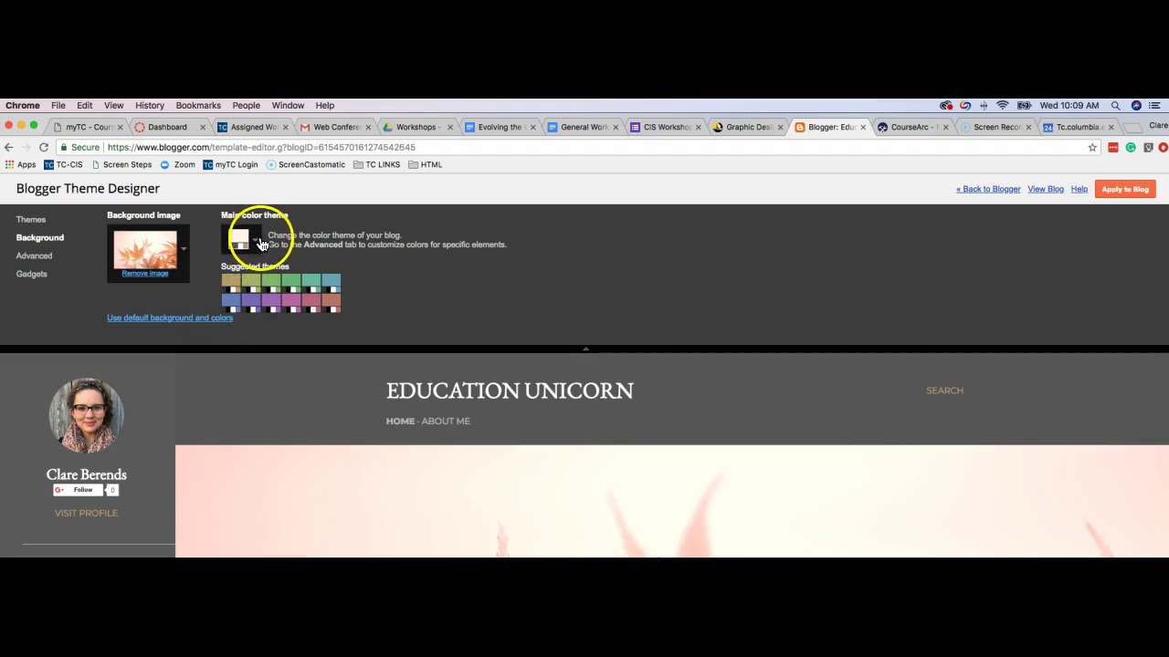 Customizing your Theme - YouTube