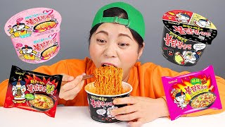 Mukbang Korean Fire Spicy Noodle  DONA MUKBANG