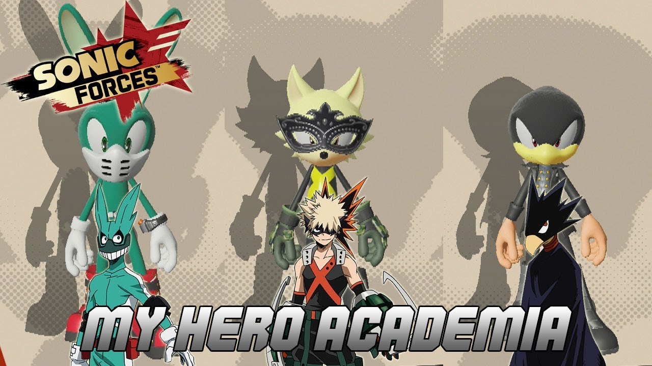 My Hero Academia Character Showcase | Sonic Forces - YouTube