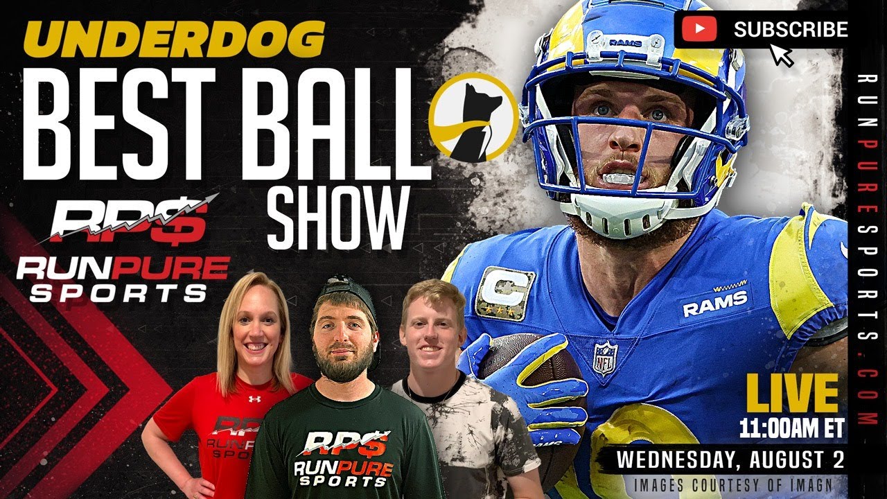 UNDERDOG BEST BALL NFL DRAFTING STRATEGIES, PICKS, ADVICE WEDNESDAY, AUGUST 2, 2023