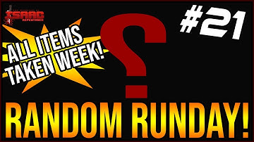 TAINTED RANDOM RUNDAY Ep. 21! - The Binding Of Isaac: Repentance