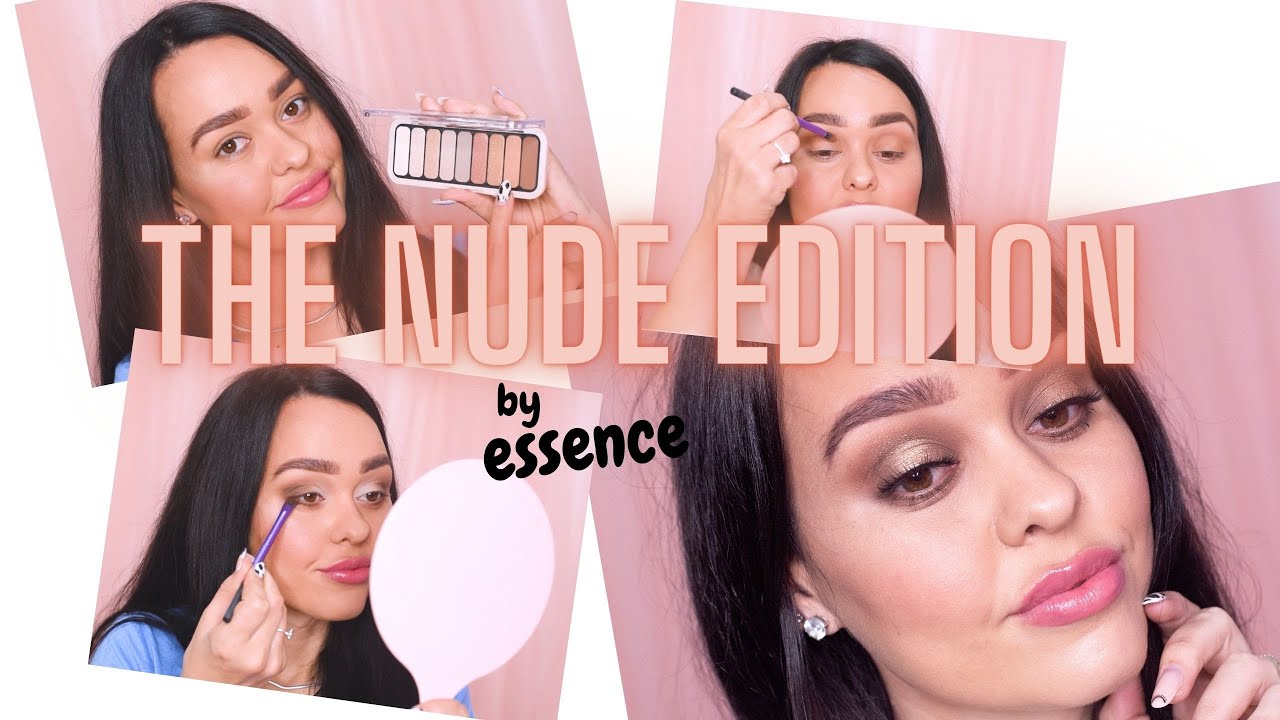 Different Eye Makeup Looks With The Nude Edition Essence Cosmetics