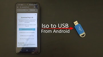 How to use your Android Phone to make a bootable USB (Linux Only)