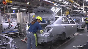 Завод Toyota - Camry Production (как собирают)