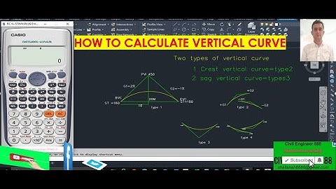 #HOW TO# CALCULATE# VERTICAL# CURVE#in urdu & hindi