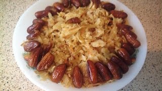 rfiss tunisien  avec daglet nour leila ben lazher الرفيس التونسي بالدقلة مطبخ ليلى بن الازهر