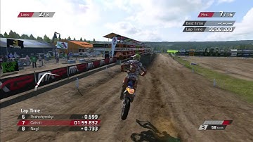 MXGP - The Official Motocross Videogame PS3 Gameplay