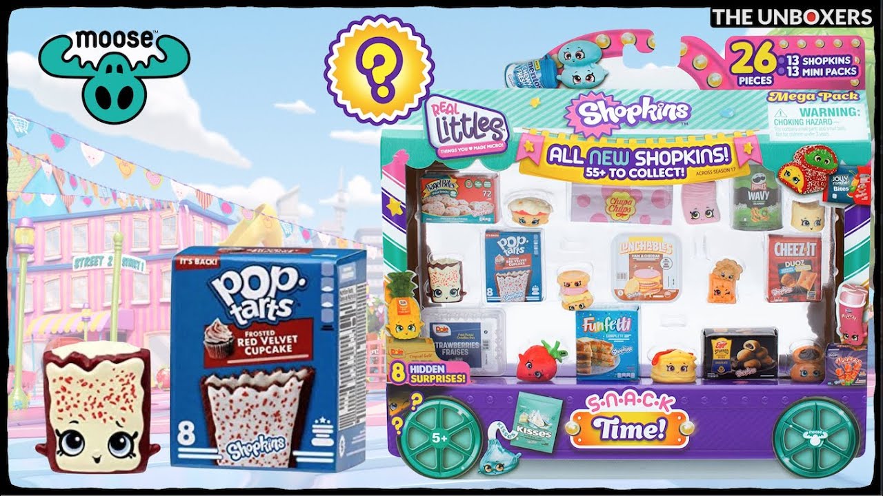 Real Littles Snack Time! 26-Piece Mega Pack (13 Shopkins & 13 Mini