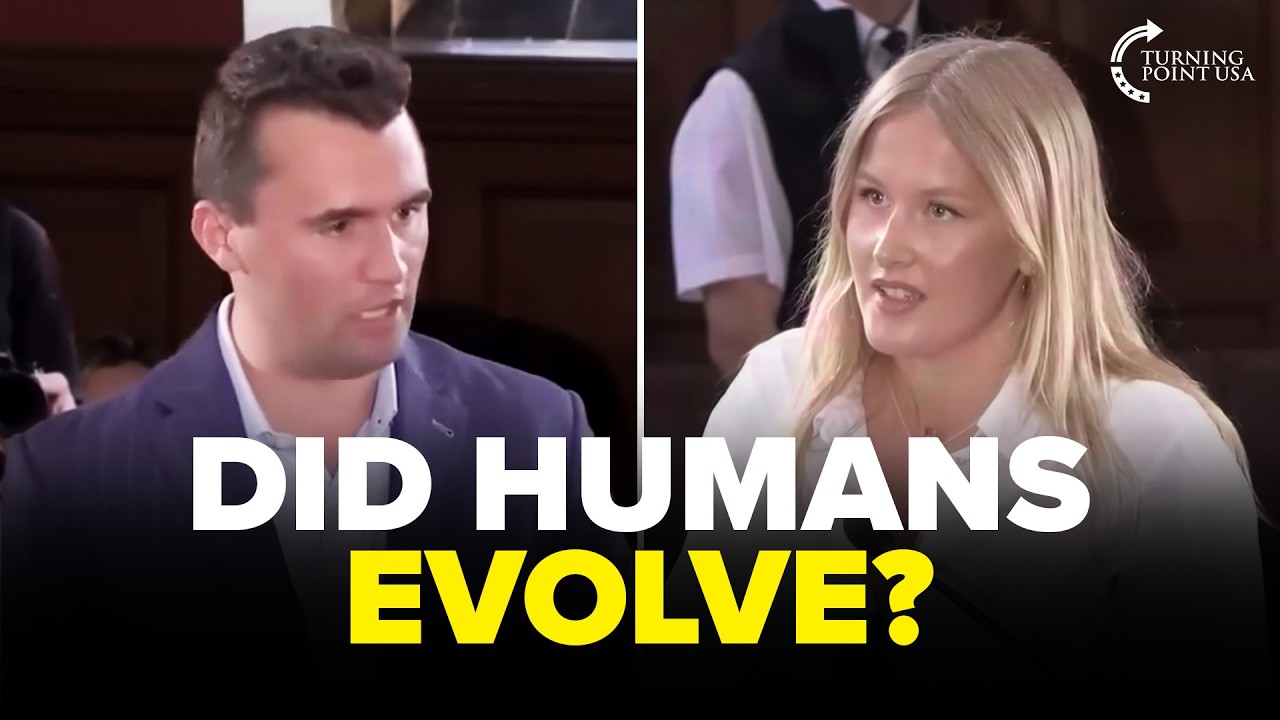 Charlie Kirk on Evolution, Biblical Creation, and Why Donald Trump Reminds Him of Samson