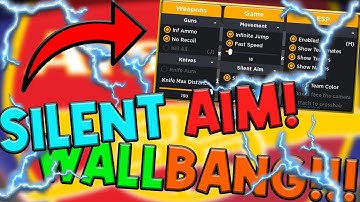 Arsenal CarrotHub OP GUI! SILENT AIM, INFINITE JUMP, ULTRA WALLBANG!!!