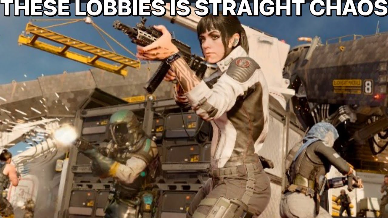 THESE LOBBIES IS STRAIGHT CHAOS UNLOCKING EVERY SINGLE SCORE STREAKS IN BLACK OPS 7  