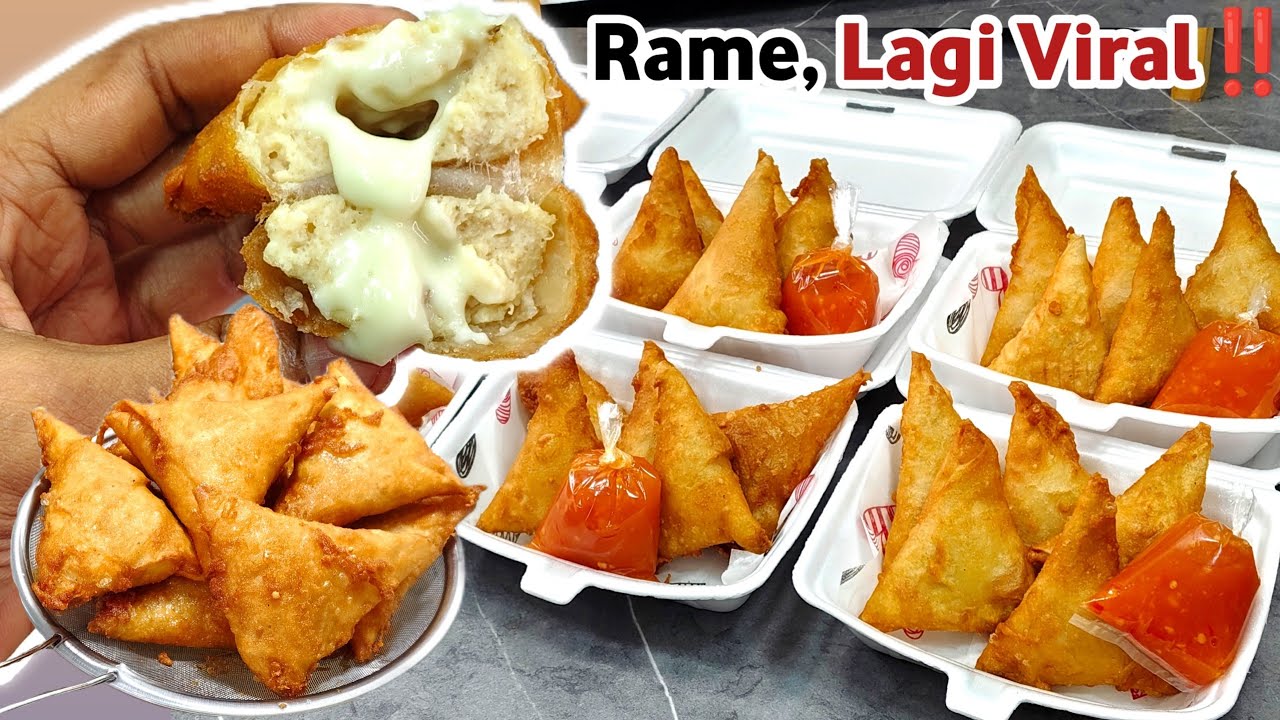 PEJUANG RUPIAH MERAPAT‼️YUK BUAT JAJANAN YG LAGI VIRAL. DIMSUM GORENG ISI KEJU LUMER VERSI EKONOMIS