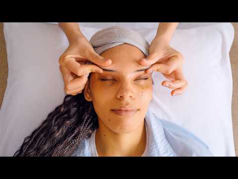 ASMR: Traditional Chinese Eye and Face Massage with Guasha Tools!