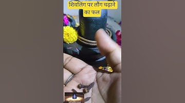 शिवलिंग पर लौंग चढ़ाने का फल #pandit_pradeep_ji_mishra #mahadev #shivmahapuran #shivling #upay #shiv