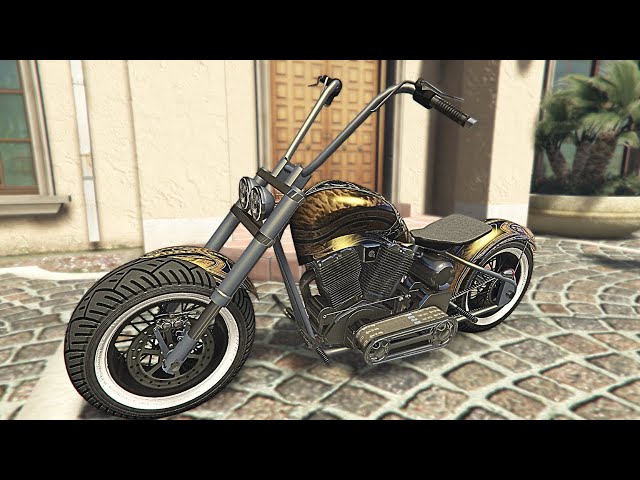 Zombie Western Chopper Bike - Gta 5 - Youtube