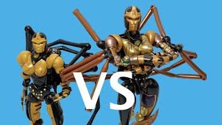 Masterpiece vs Kingdom Blackarachnia - Transformers Review