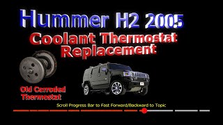 Hummer H2 2005 - Thermostat Change - It Could Improve MPG Dramatically !