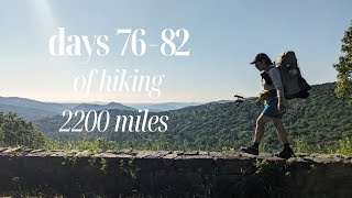 healing through Shenandoah, 900 miles ✅ | days 76-82 of thru hiking the Appalachian Trail