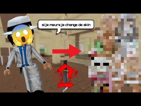 If I DIE 💀, I CHANGE my AVATAR in MURDER MYSTERY 2