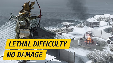 Ghost of Yōtei - Snow Drift Springs Hideout Stealth Bow Clear (Lethal/Expert/No Damage)