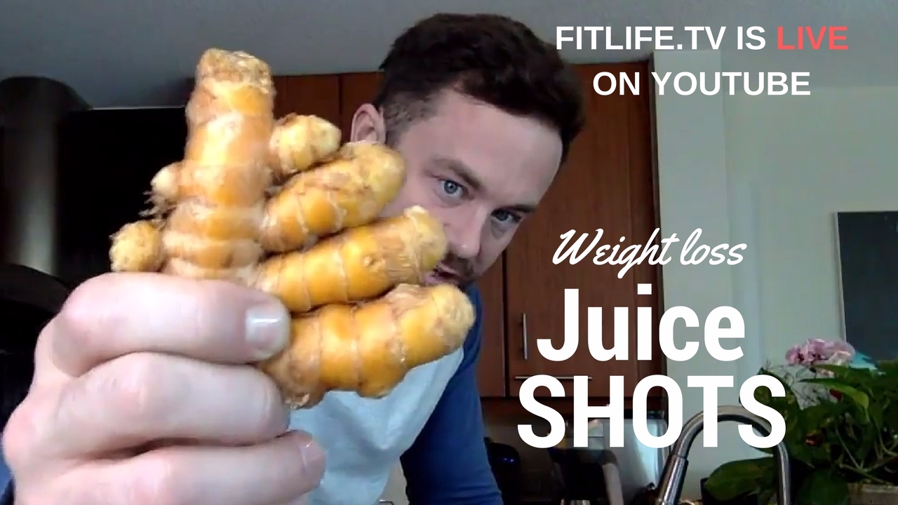 Weight Loss Juice Shot - Have one with me LIVE!!!
