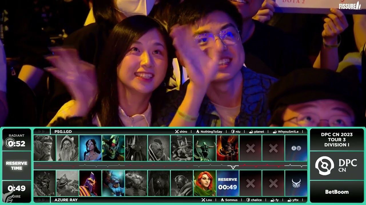 (RU) PSG.LGD vs Azure Ray | map 1 | DPC CN 2023 Tour 3: Division I | by @Adekvat & @Undershockk