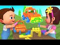 DIY Jeep Toy Car Assemble - Little Baby Boy & Girl Fun Play | Preschool Kids Activities 3D Cartoons