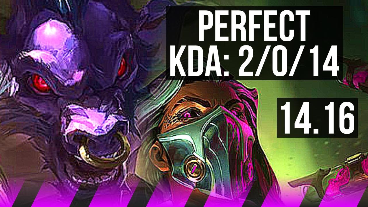 ALISTAR & Samira vs RENATA GLASC & Ashe (SUP) | 2/0/14, Rank 5 Alistar | BR Challenger | 14.16