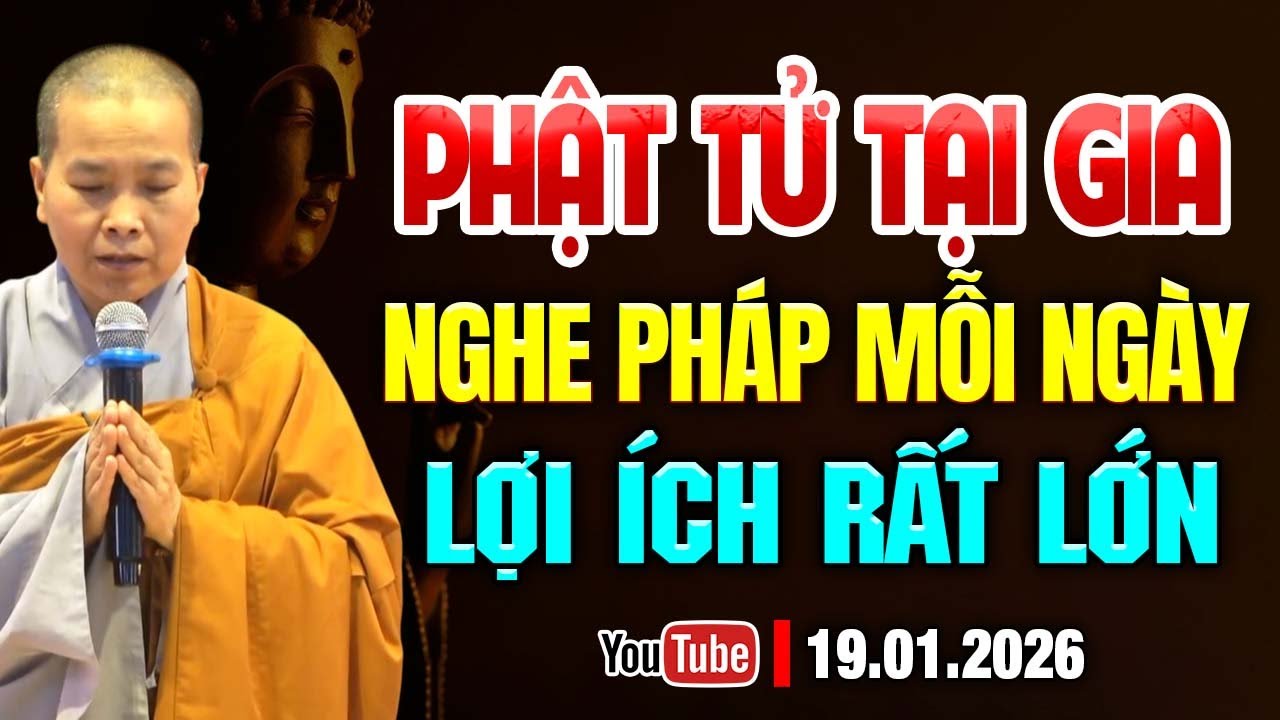 Phật Tử Tại Gia Nghe Pháp Mỗi Ngày | Lợi Ích Rất Lớn - SC. Thích Nữ Như Lan