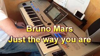 Video thumbnail of "Just the way you are - Bruno Mars - Tyros 4 - Cover Turtle"