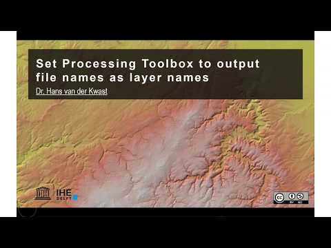 Set Processing Toolbox to output file names as layer names