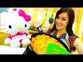 Hello Kitty español. Cocina para niños: receta de paella