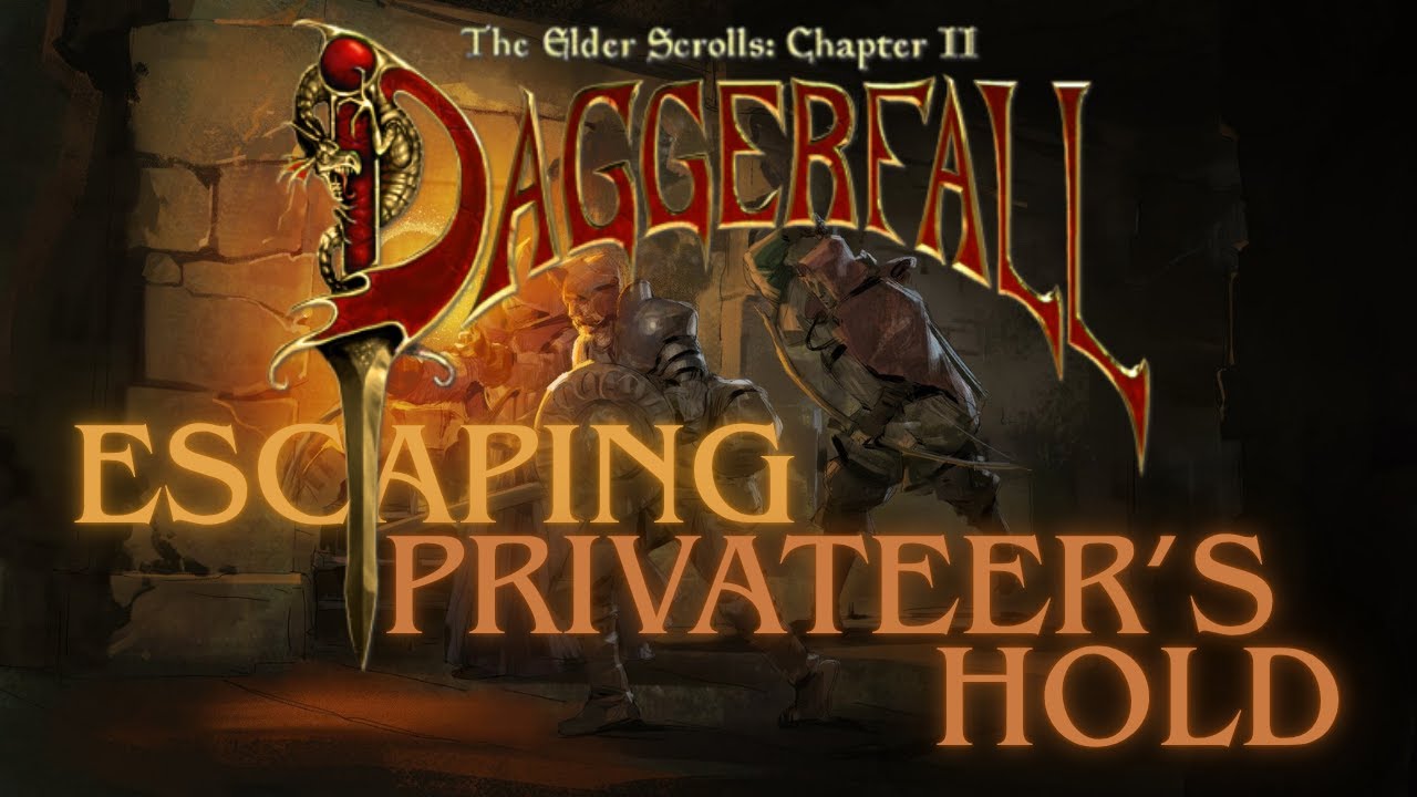 Daggerfall Episode 1: Escaping Privateer's Hold - YouTube