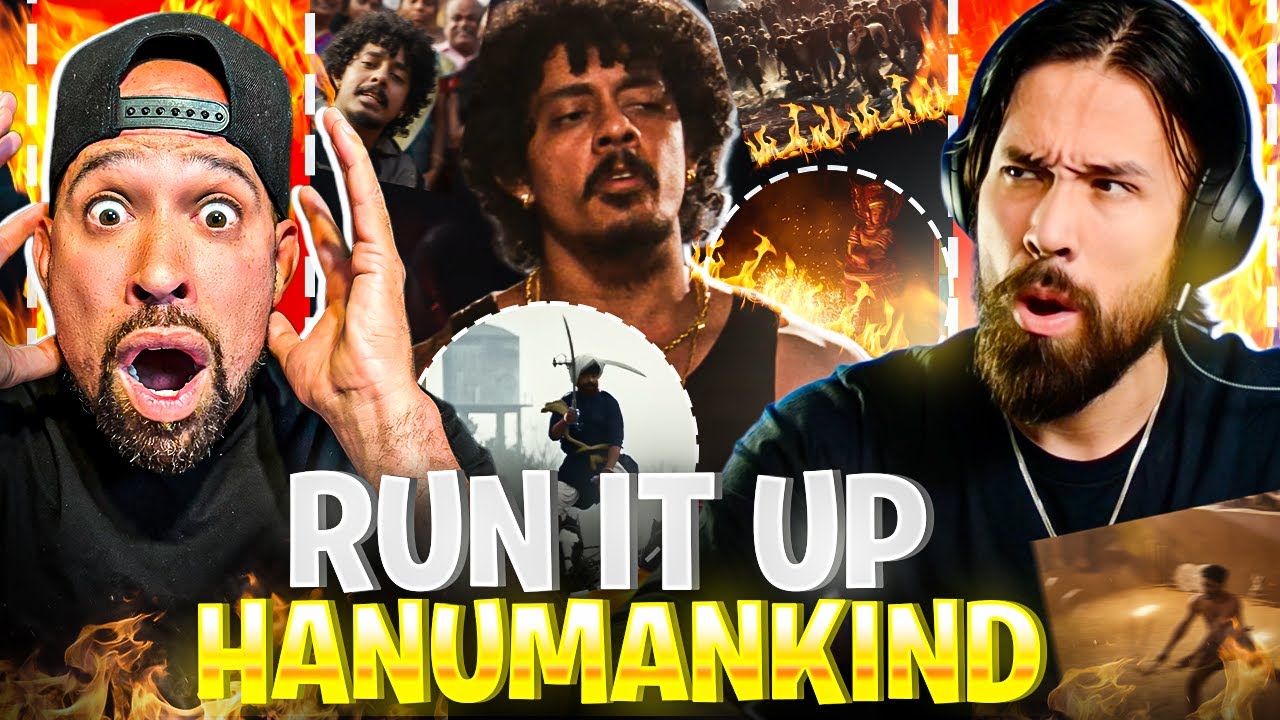 Famous American Rapper Reacts to HANUMANKIND - RUN IT UP (REACTION)