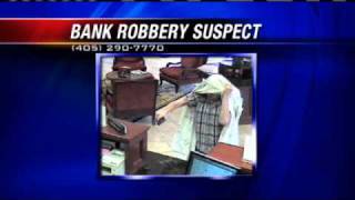 Man Uses Unconventional Disguise In Bank Robbery