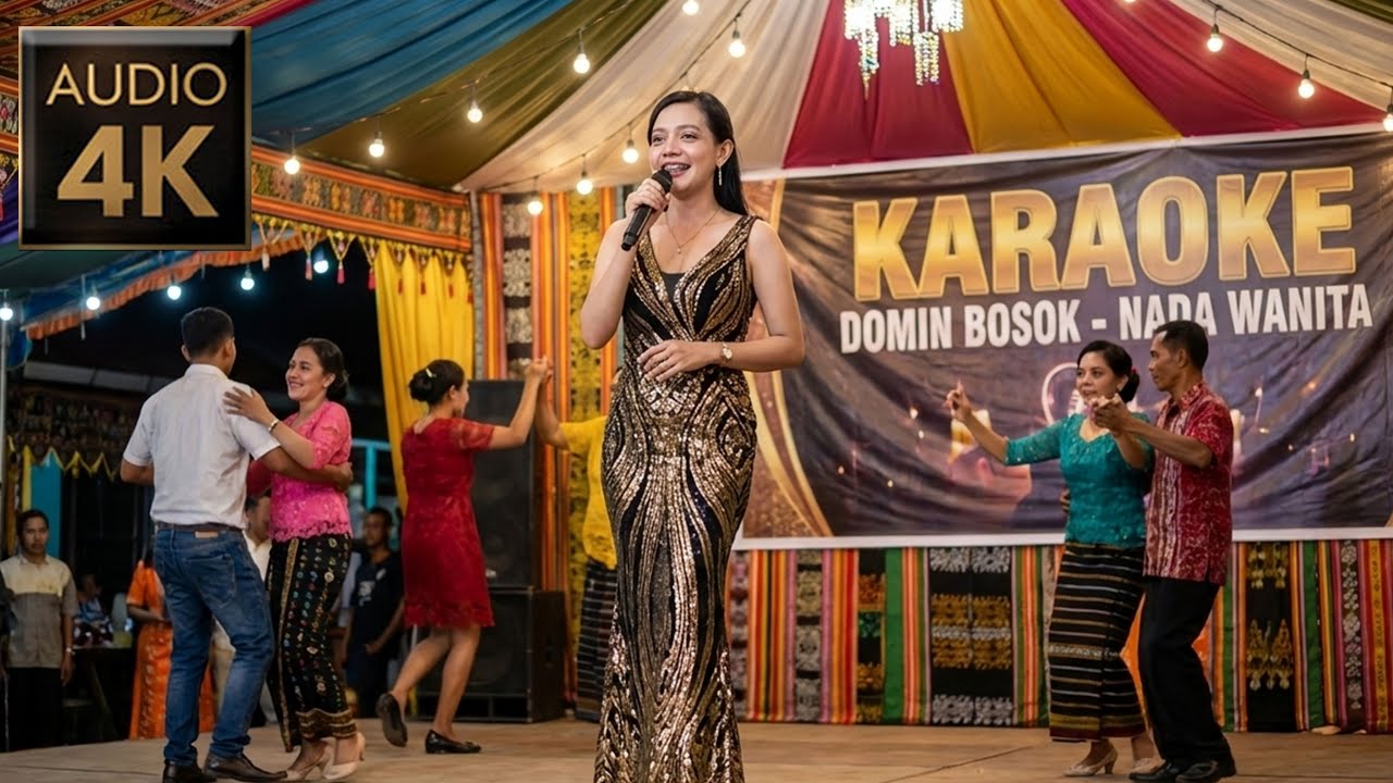 KARAOKE DOMIN BOSOK NADA WANITA - TERBARU 2026 🎤🔊