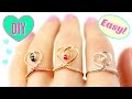DIY Rings | Adjustable & SUPER EASY!!! | DIY easy rings