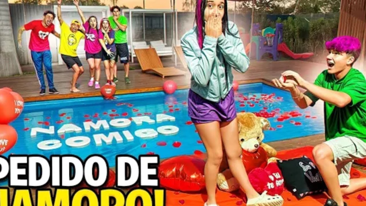 WAZE PEDIU A JULIA EM NAMORO!!! *É OFICIAL 