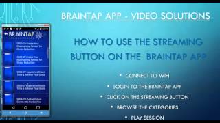How to Use the Streaming Button on the BrainTap App screenshot 3