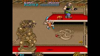 Tora-e no Michi (Tiger Road) (1987) Arcade Original Gameplay | Capcom (Custom)