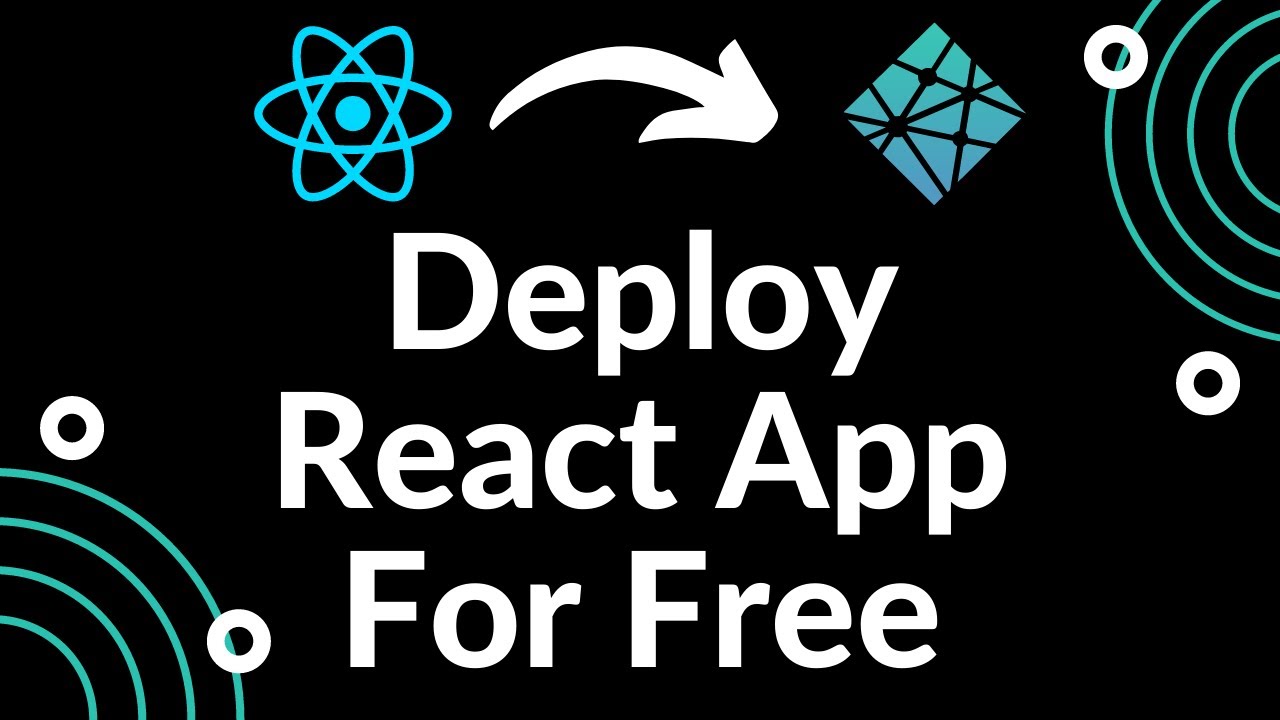 Deploy Your React App To Netlify For Free In Just 3 Minutes - YouTube