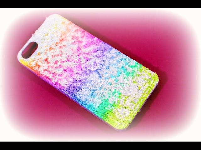 Handyhlle selber gestalten Do-it-youself-Ideen Geschenke selber basteln,  DIY Handy Case