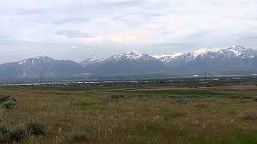 Daylight optical communications across the Salt Lake Valley over a distance of 21.3km (13.25 miles)