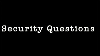 Security Questions | Lunch Detention | Comedy Sketch