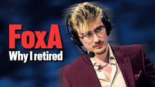 FoxA Reveals The Real Reason Why He Retired From R6 Pro League