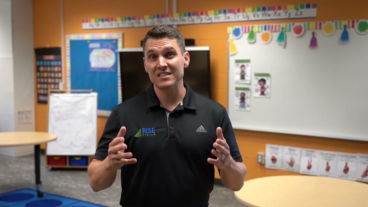 Rise Vision Classroom Digital Signage