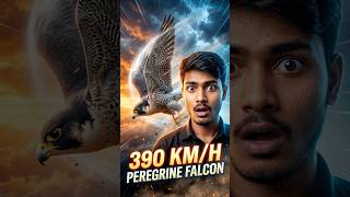Peregrine Falcon Hunting a Flying Moth in Mid-Air | Ultimate Speed Predator #shorts