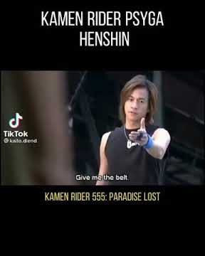 kamen rider psyga henshin the movie paradise lost